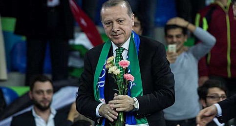 Cumhurbaşkanı Erdoğan'ın Rize kareleri