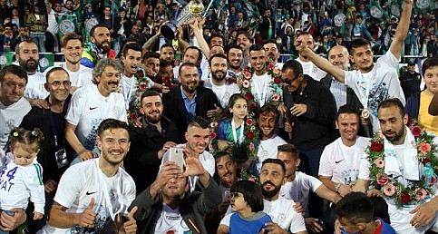Çaykur Rizespor'un Şampiyonluk Sevinci