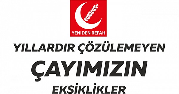 Yeniden Refah Rize Merkez İlçe'den çayın sorunları için çözüm önerileri