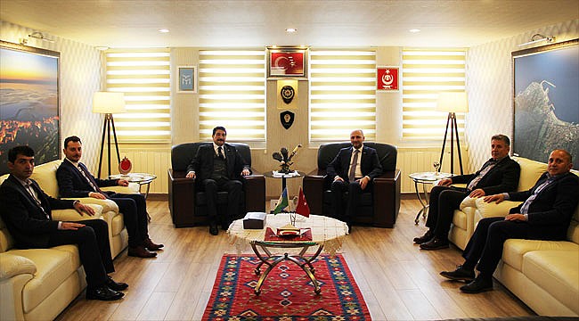 MÜSİAD’dan Emniyet Müdürü Aksoy’a Ziyeret