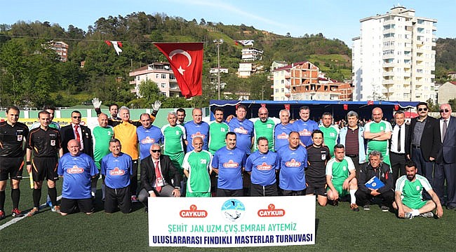 Fındıklı Masterlar Futbol Turnuvası sona erdi