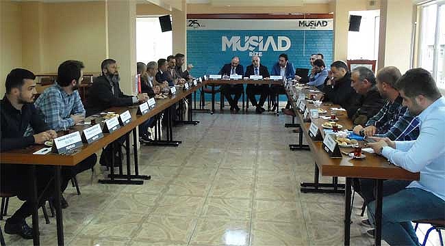 Müsiad Rize Şubesinde çalıştay