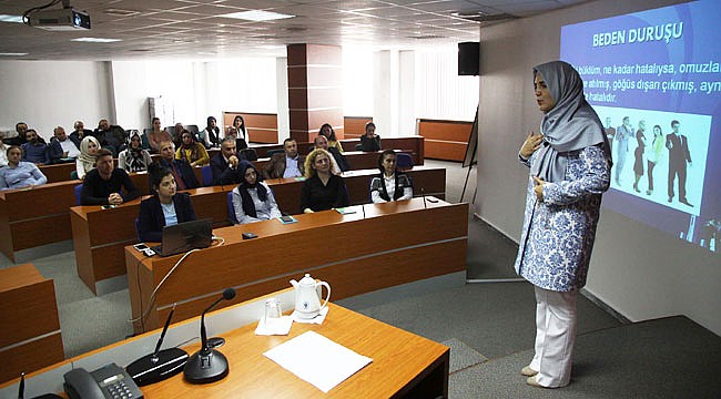 Rize Belediyesi, personelini eğitmeye devam ediyor