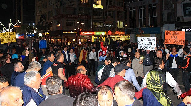 Rize'de "Hoş geldin Reis" kutlaması