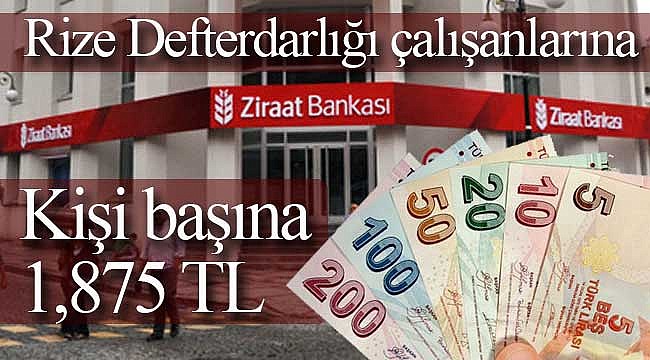 Rize Defterdarlığı'nda promosyon sevinci