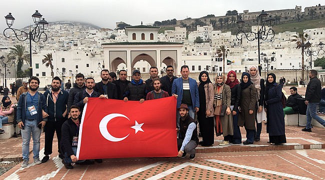 Rizeli Gençler Fas'tan mutlu döndü