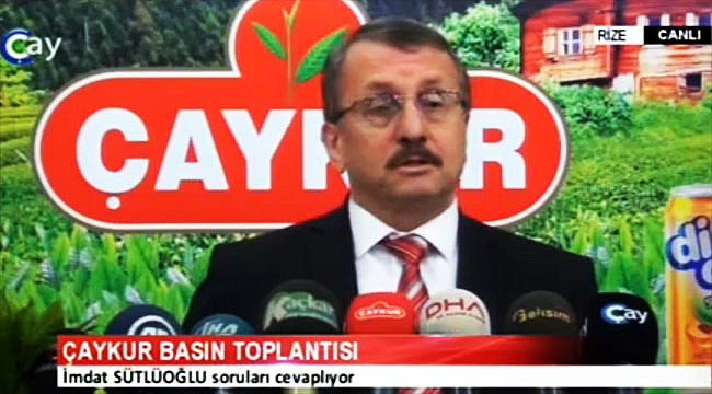 Sütlüoğlu: "Yaş Çay fiyatı Cuma günü açıklanacak"