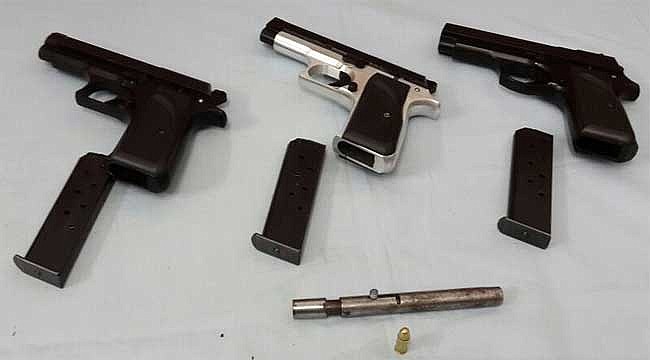 Rize'de kalem tipi silah yakalandı