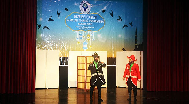 Rize'de Ramazan Şenlikleri devam ediyor