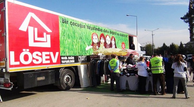 LÖSEV İyilikler Tırı Rize'ye geliyor