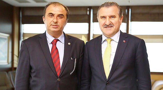 RiDEF’ten Rizeli Bakan BAK'a ziyaret