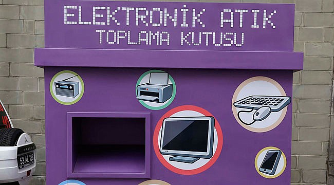 Rize'de elektronik atıklar için özel dönüşüm