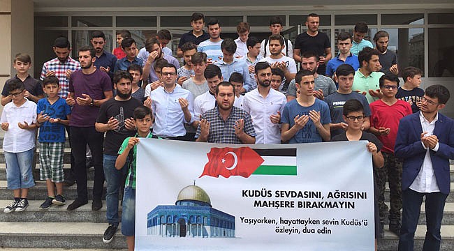 Rize'de Mescid-i Aksa için ortak bildiri