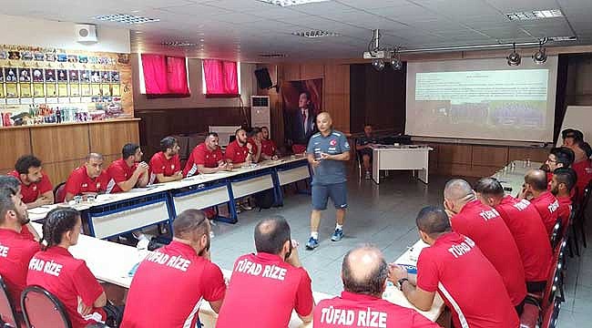 Rize'de TFF C Kursu düzenleniyor