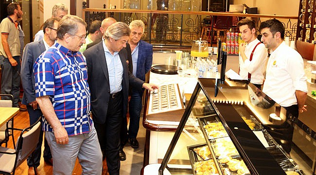 Rizeli Başkan Demircan Çayla'ya konuk oldu