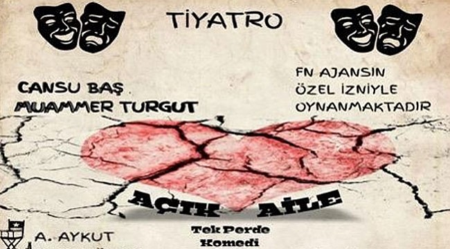 "Açık Aile" Rize'de sahneleniyor