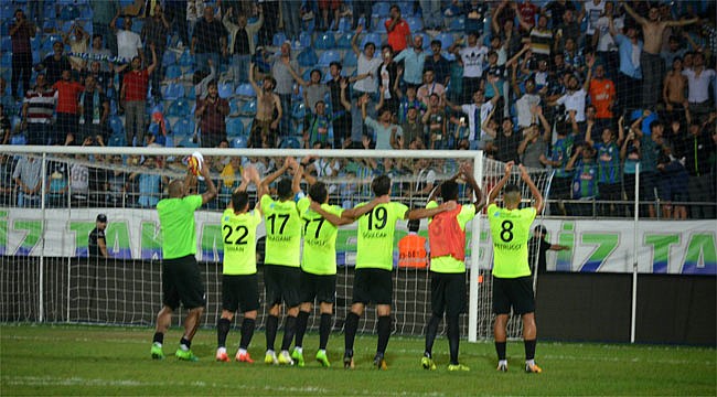 Çaykur Rizespor kayıpsız dolu dizgin