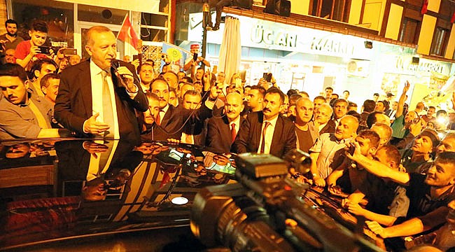 Cumhurbaşkanı Erdoğan Babaocağı Rize'ye geldi