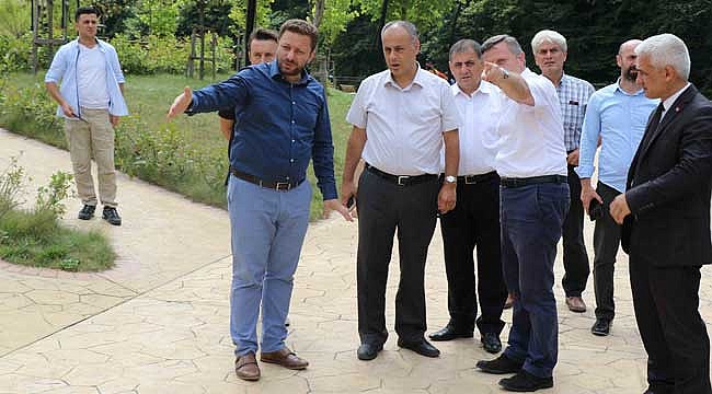 İl Başkanı Avcı karayolu yatırımlarını inceledi
