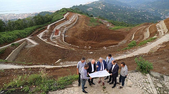 Isırlık Kent Ormanı çalışmaları devam ediyor