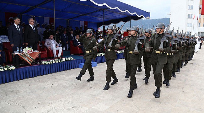 Rize'de 30 Ağustos Zafer Bayramı törenle kutlandı