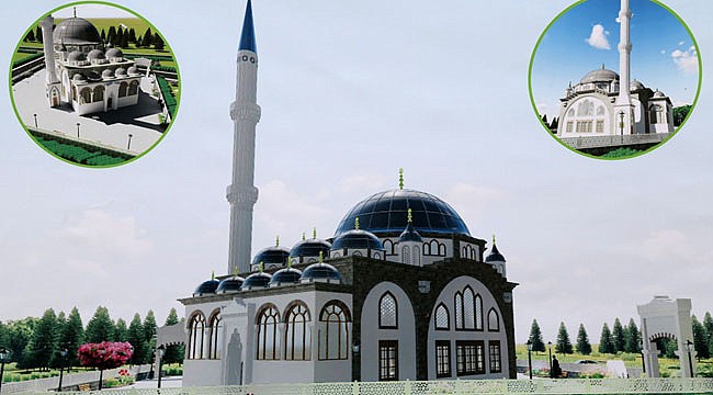 RTEÜ Fakülte Camii inşaatının temeli atıldı