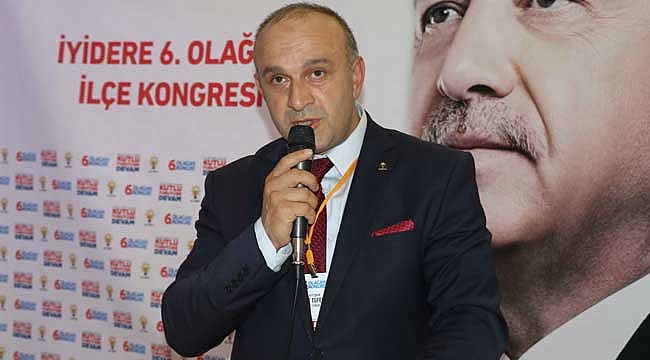 AK Parti İyidere'de Telat Tüfekçi ile yola devam