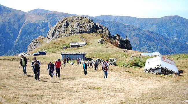 Çaydosk'tan yaylalara likapa toplama gezisi