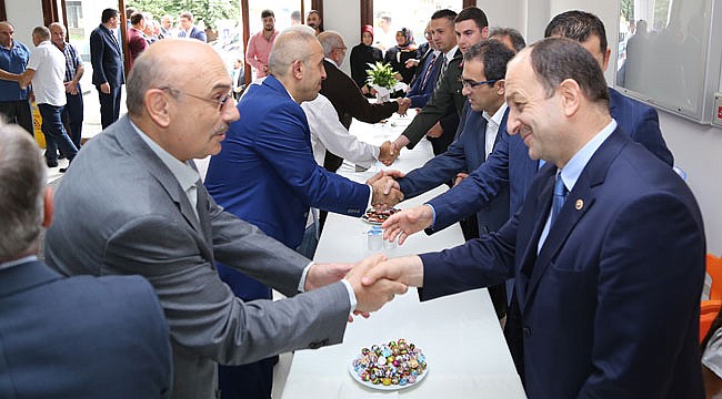 Çayeli’nde Bayramlaşma Töreni düzenlendi