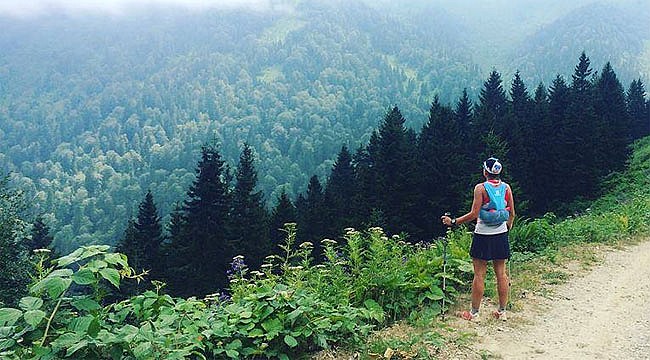 Kaçkarlar'da Ultra Maratonu Koşusu yapılıyor