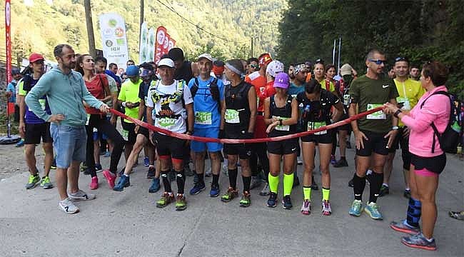 Kaçkarlarda Ultra Maraton koşuldu