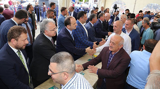 Rize'de geleneksel bayramlaşma programı yapıldı