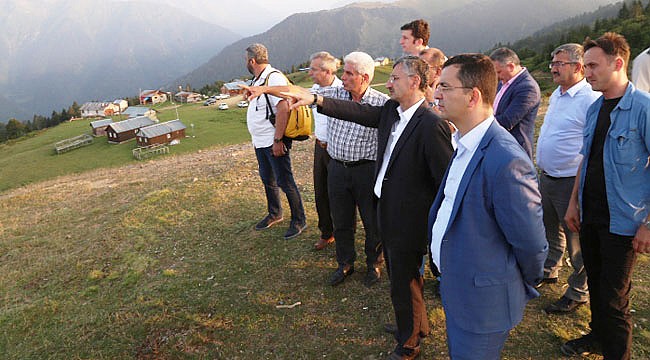 Vali Bektaş: "Kaçkarlar cazibe merkezi olacak"