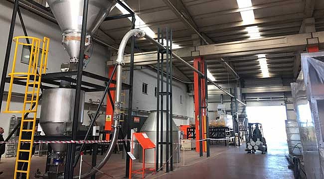 Çaykur'un modern fabrikasının sistemleri kuruluyor