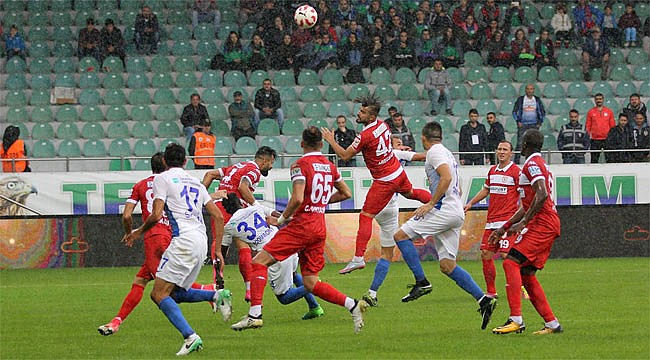 Karadeniz derbisinden beraberlik çıktı: 1-1
