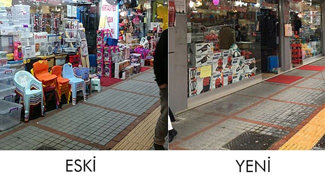 Rize'de esnaf duyarlılık göstermeye başladı