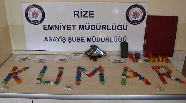 Rize'de "Kumar" operasyonu