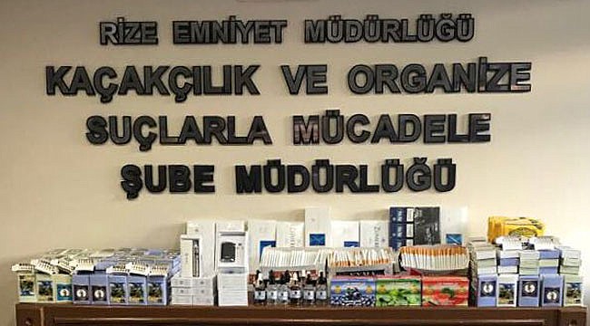 Rize Emniyeti'nden "Duman-2" Operasyonu