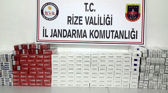 Rize Jandarması kaçakçıların takibinde