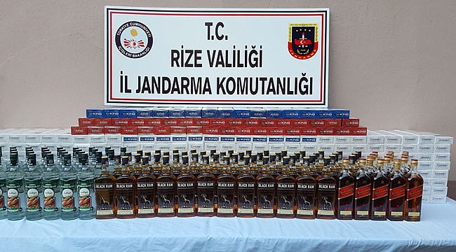 Rize Jandarması'ndan kaçakçılara fırsat yok