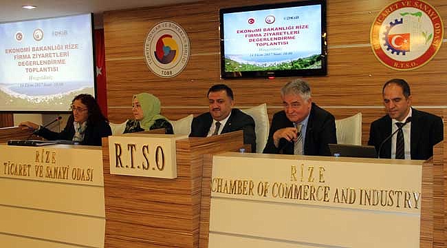 Rize’nin ekonomik ve ticari gelişmeleri konuşuldu