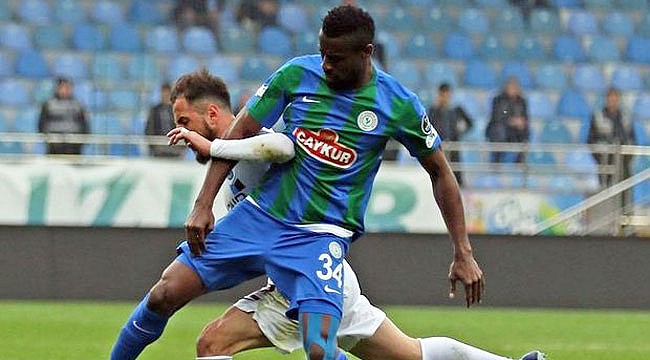 Çaykur Rizespor'da Edomwonyi resmen ayrıldı