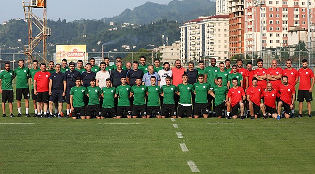 Çaykur Rizespor, yeni sezon için top başı yaptı