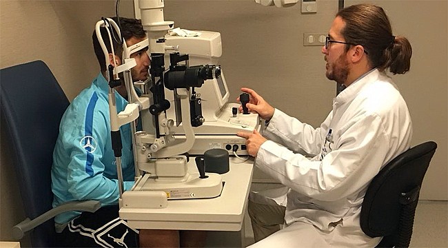 Çaykur Rizesporlu Oğulcan, sağlık kontrolünden geçti