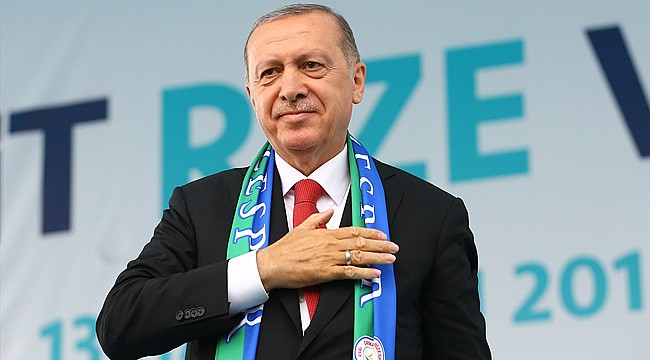 Cumhurbaşkanı Erdoğan Rize'ye geliyor