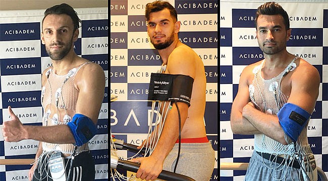 Futbolcular sağlık kontrolünden geçti