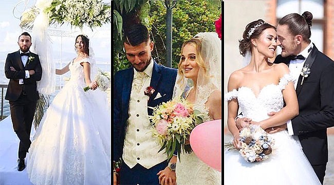 Kamptan önce dünya evine girdiler