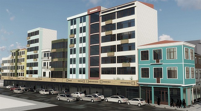 Kuyumcular Sokağı'nın cephesi yenileniyor