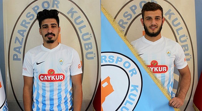 Pazarspor, 2 oyuncusuyla sözleşme yeniledi