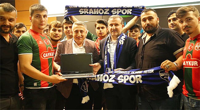 Rize'de Amatör Spor Kulüplerine yardım yapıldı